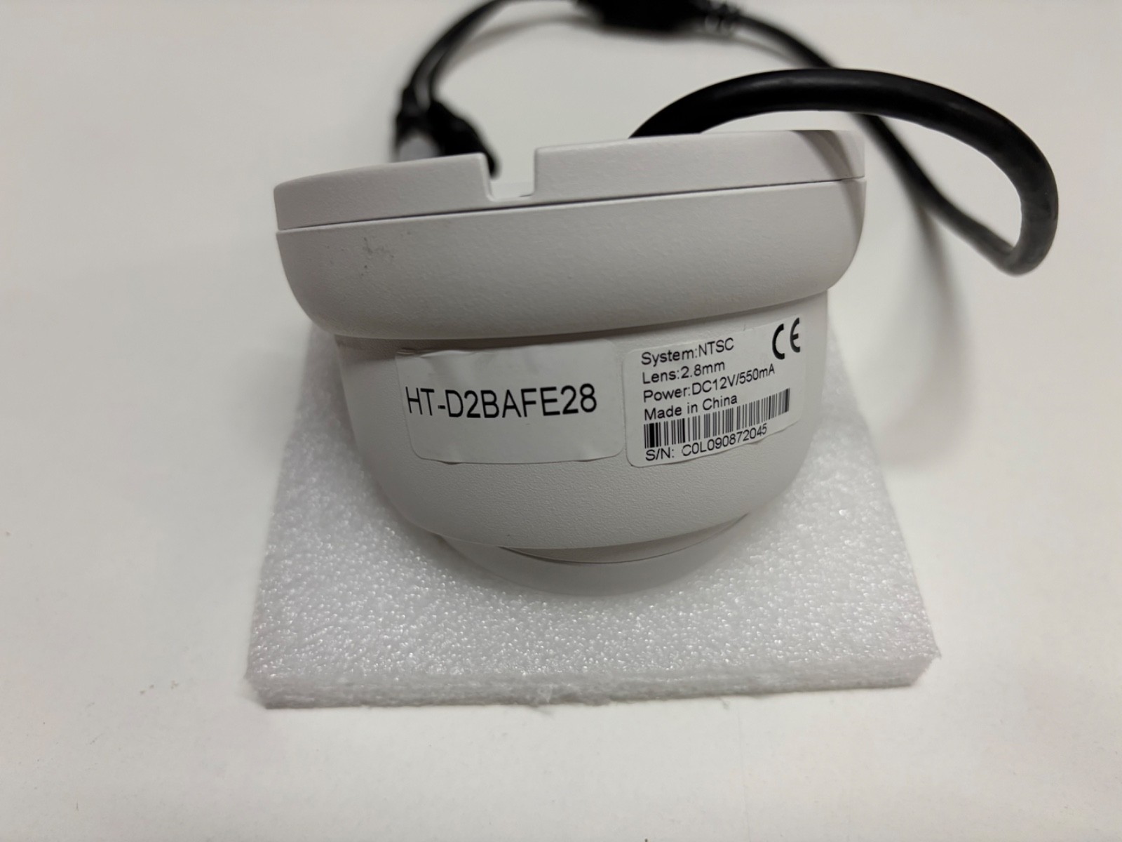 5MP TVI Dome Camera 2.8MM LENS with OSD MENU HT-D28AFE28