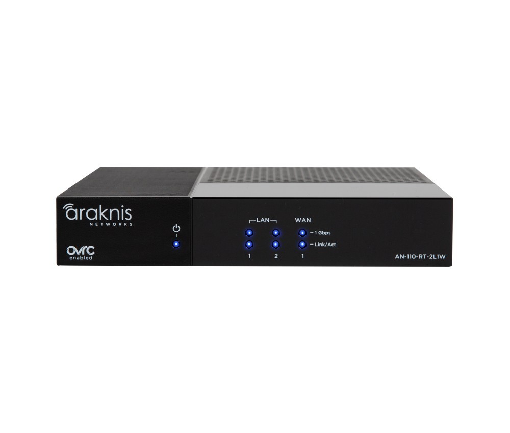 Araknis 110 Series Single-WAN Gigabit VPN Router AN-110-RT-2L1W