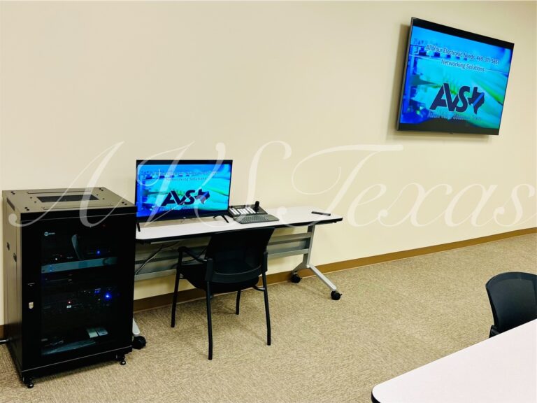 AVSTexas training room AV installation – project photo 16