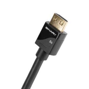 Binary B6 Series 4K Ultra HD Premium Certified High Speed HDMI Cable 2.3ft