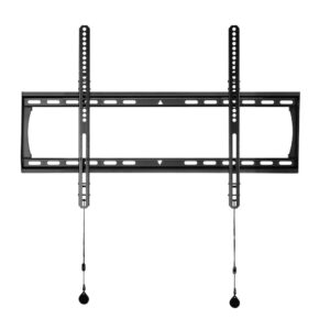 BRKT Large Low Profile TV Mount Fixed Mount with Post Level Adjust up to 90inch
