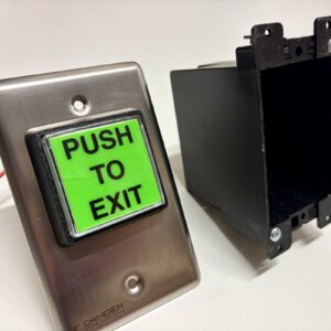 Camden CM-30E - Push/Exit Square Switch - Lightly Used