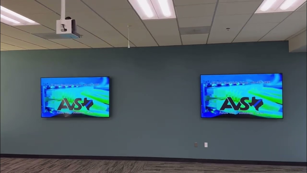 FWAA training room in Hurst, TX by AVSTexas