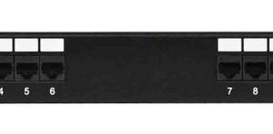 DataComm 20-5612 Category 6 12 Port Universal Patch Panel