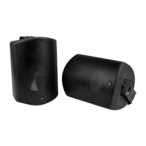 Episode ES-500-AW-6-BLK All-Weather Series 6.5" Speaker, Pair, Black