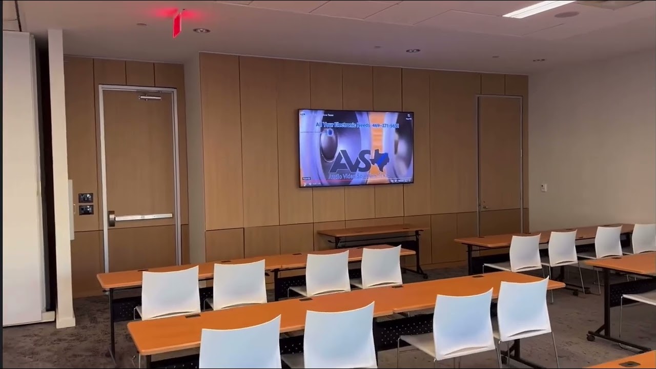 Conference Room AV Installation 4 – AVSTexas project video
