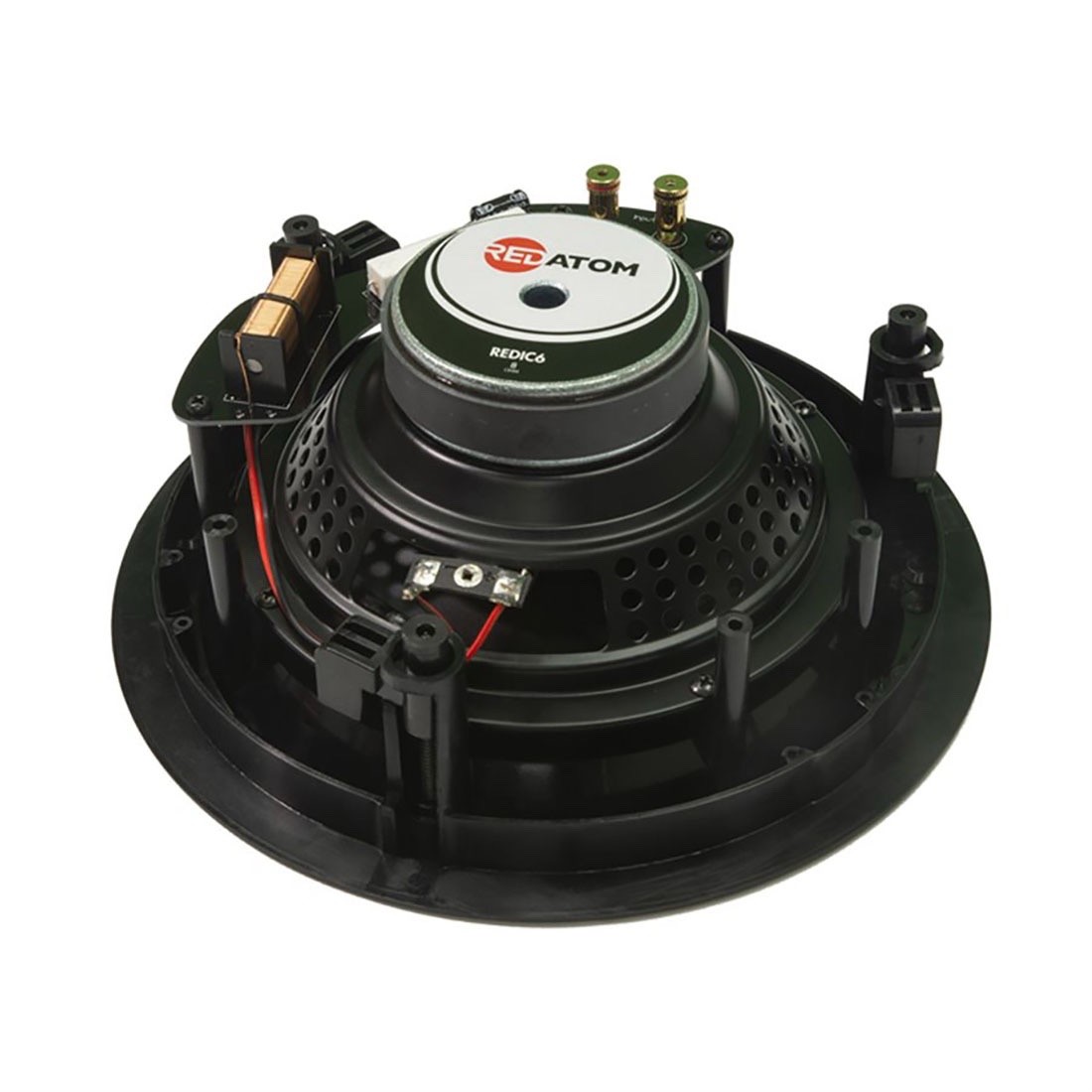 RED ATOM REDIC6 6.5" ROUND 2-WAY IN-CEILING SPEAKERS (PAIR)