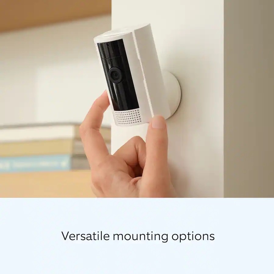 Ring Indoor Plug-In 1080p Security Camera 2nd Generation with Privacy cover