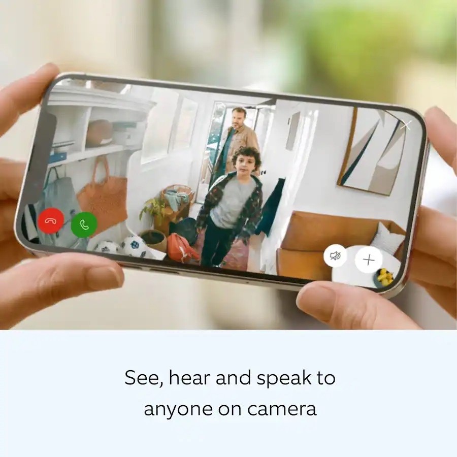 Ring Indoor Plug-In 1080p Security Camera 2nd Generation with Privacy cover