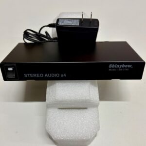 Shinybow 1x4 Stereo Audio Distribution Amplifier SB-3705